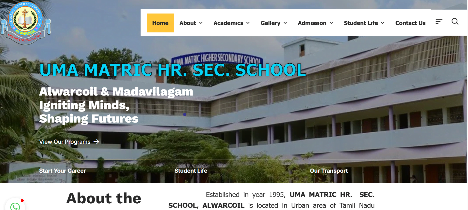 UMA Matric school Site